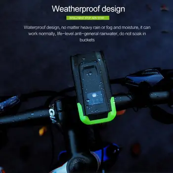 4000mAh Induktion Cykel Foran Lys Sæt USB-Genopladelige Smart Forlygte Med Horn 800 Lumen LED Cykel Lampe Cykling Lommelygte