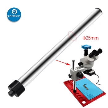 Lup Står Stereo-Mikroskop Beslag 25mm Stang Bar Søjle Til Industriel Digitale Laboratorium Mikroskop Video Kamera